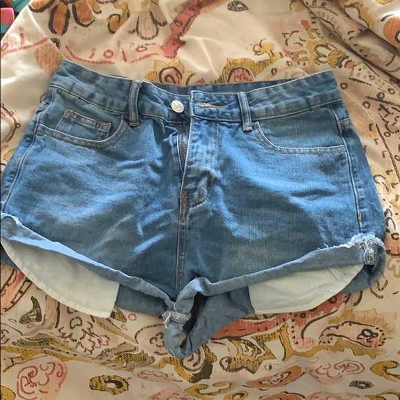 shein shorts denim